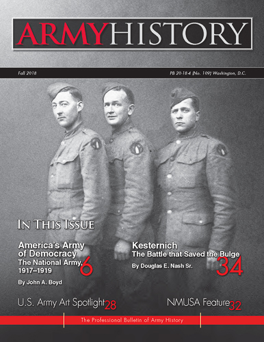 Army History Magazine 109